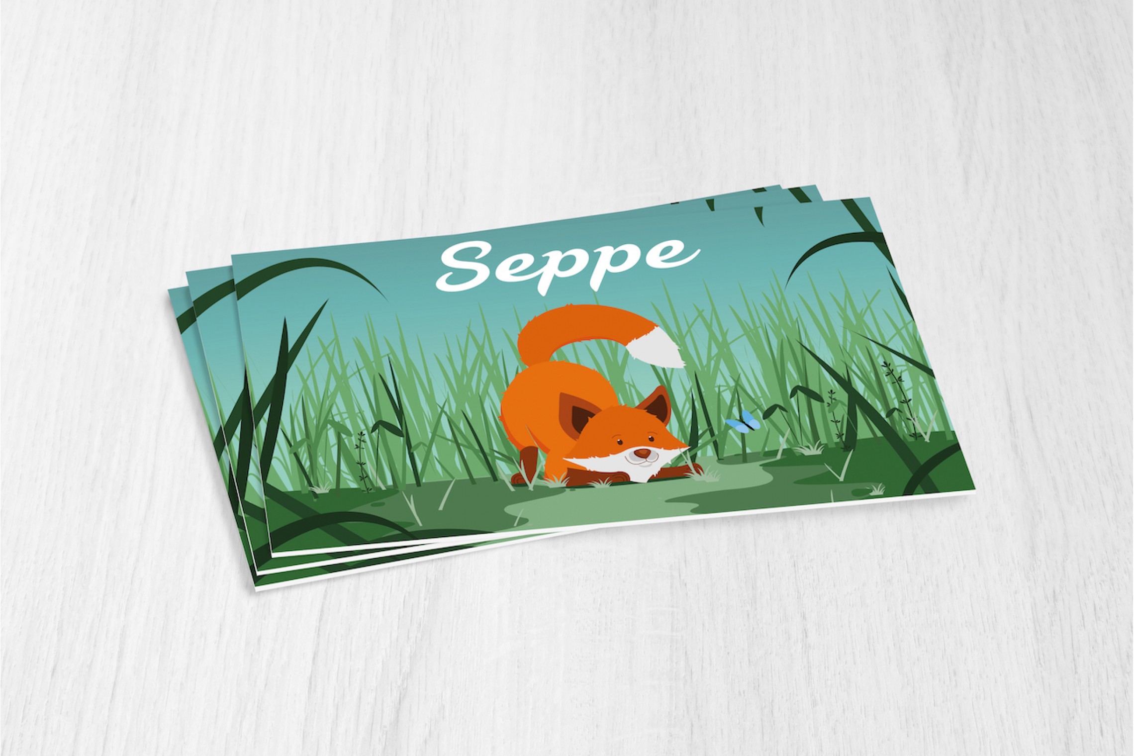 Spelend vosje